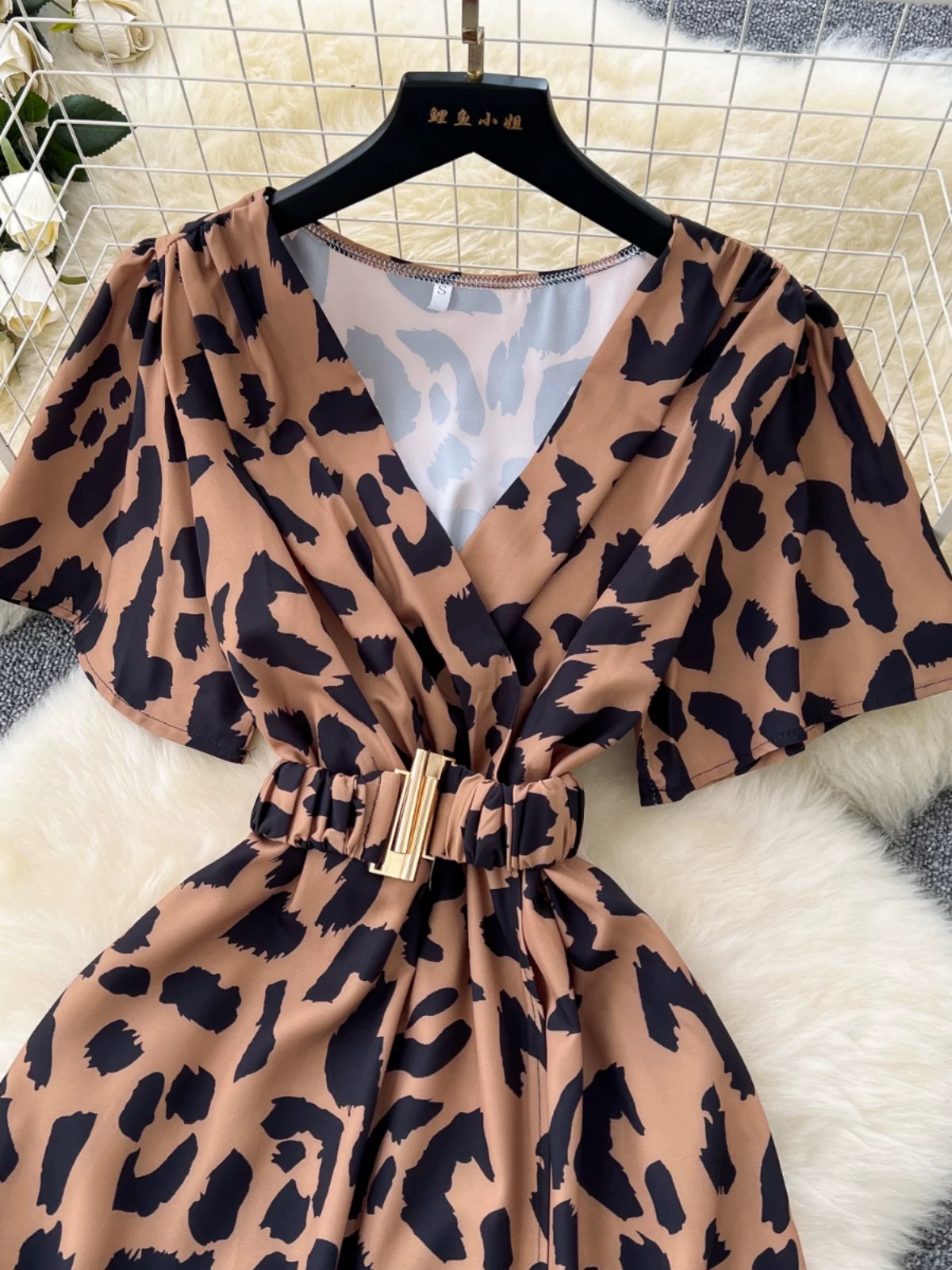 Enchanted dreams print dress  CD865 images